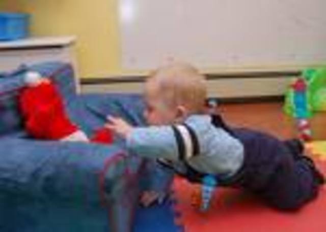 Pull self to standing possitiong