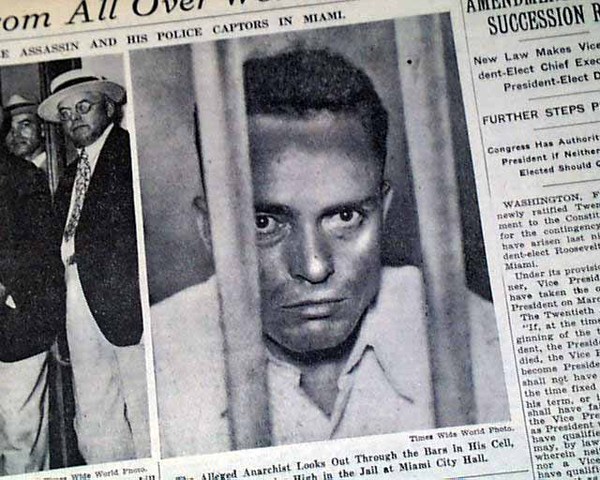 Assassination Attempt on FDR