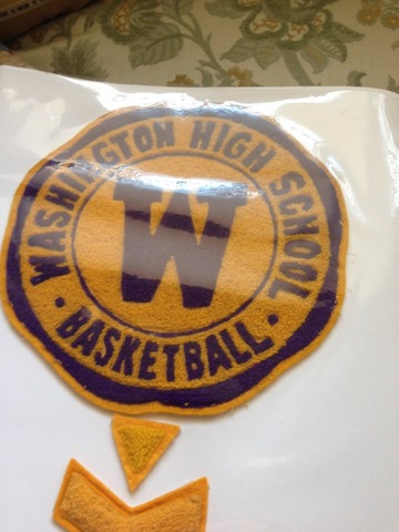 James' Varsity Letter in Basketball