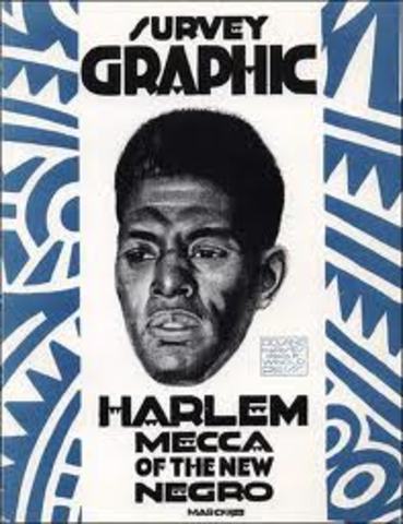 Alain Locke edits The New Negro