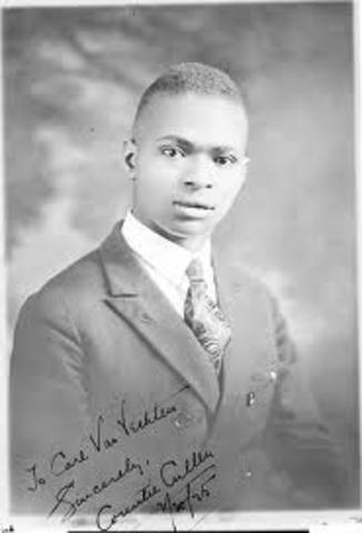 Countee Cullen publishes Color to Critical Acclaim