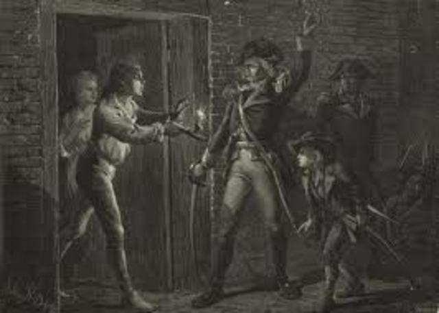 Capture of fort ticonderoga