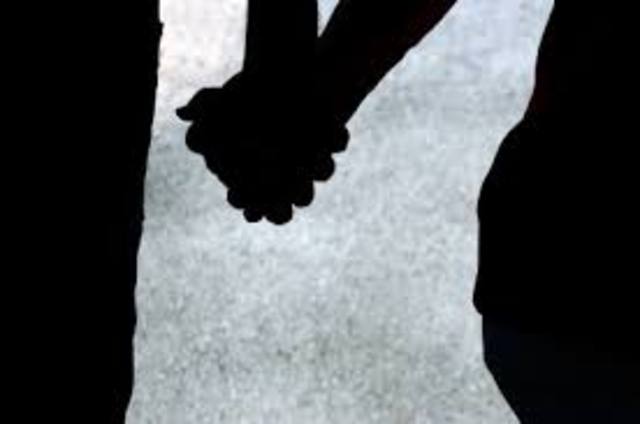 Black and white marrage