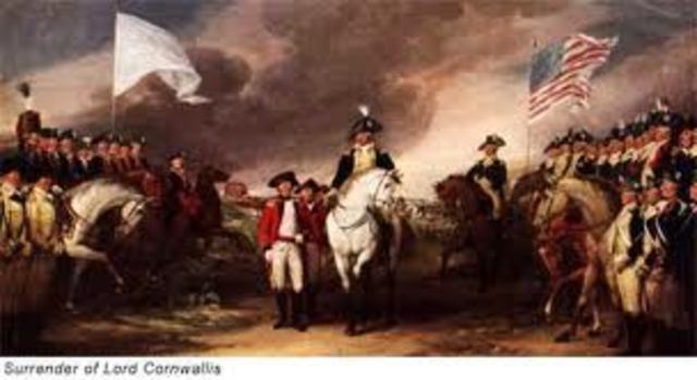 cornwallis surrenders