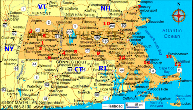 Massachusetts is founded.