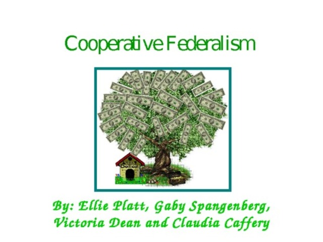Cooperative federalism