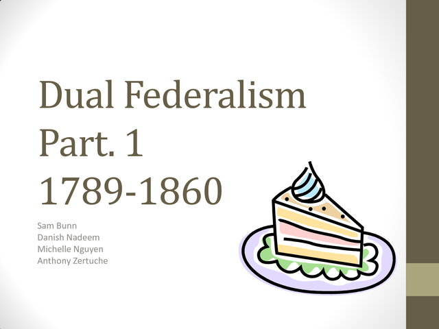 Dual federalism