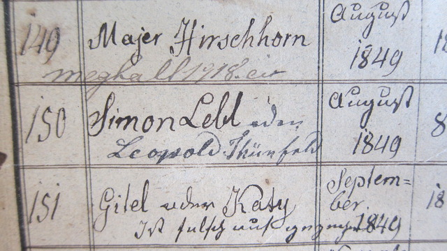 Law 174 Jewish name change