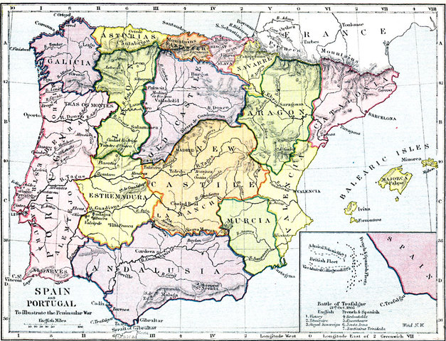 La Guerra Peninsular empezó