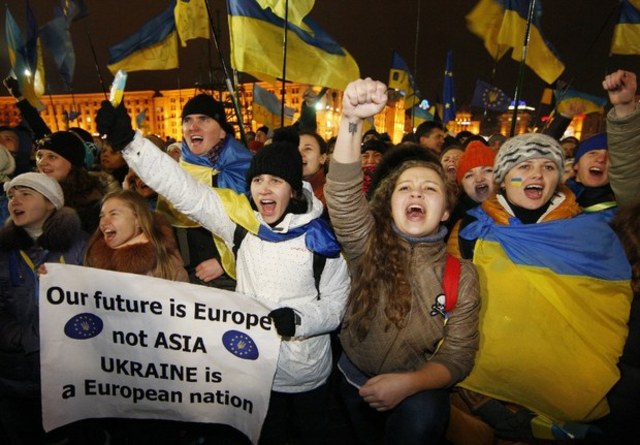 Protestas en Ucrania