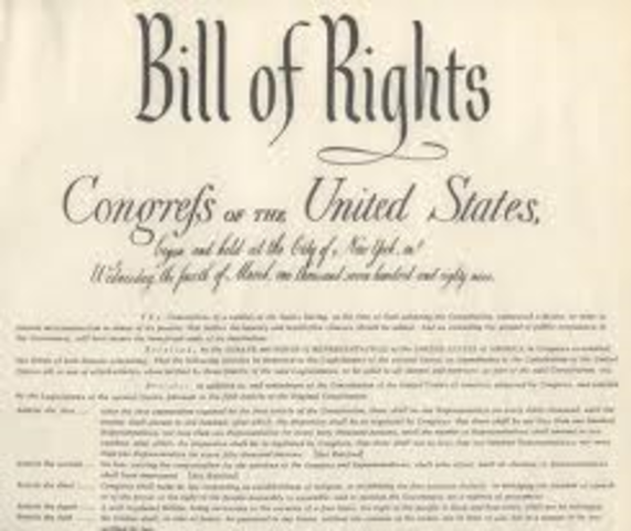 English Bill of Rights of 1689