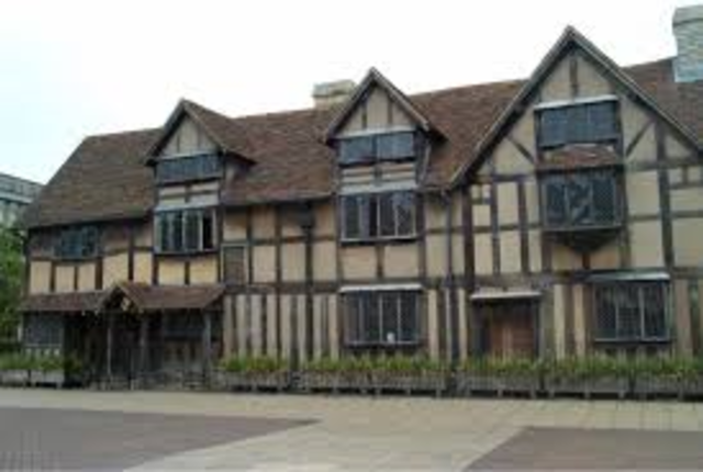 Shakespeare buys new house