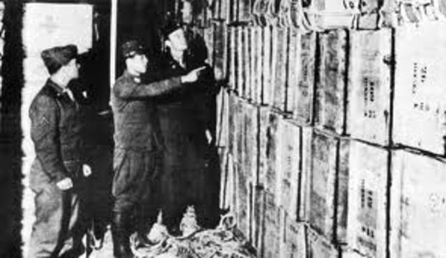 Militarist take ocntrol of Japanese Government