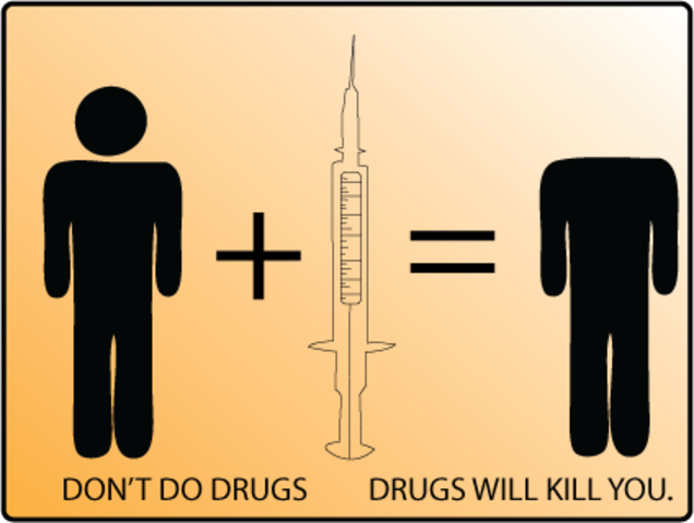 Alice meets Bill. He introduces her to new drugs.