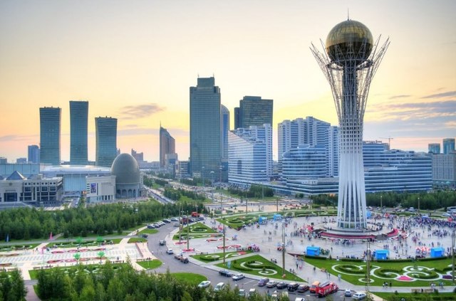 Astana Made capital of Kazakhstan