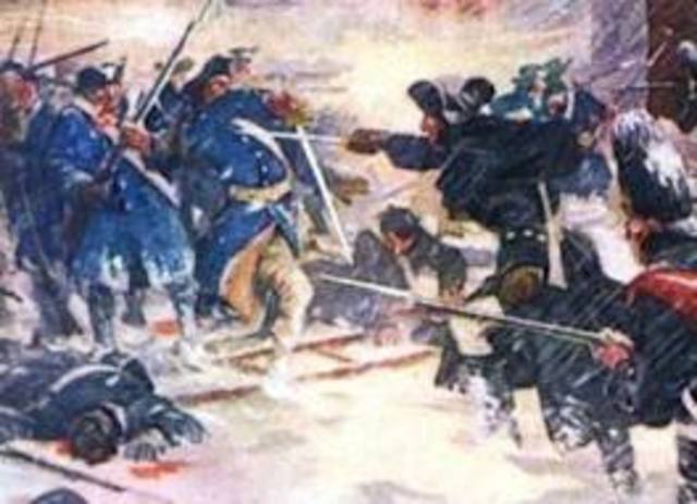 american defeat at quebec
