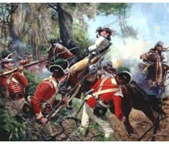 Battle of Eutaw Springs (British Win)