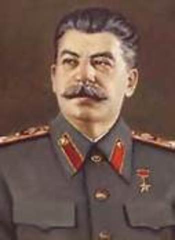 Josef Stalin sole dictator of the Soviet Union (USSR