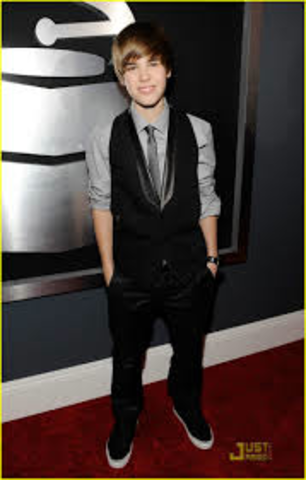 Justin bieber en el grammy