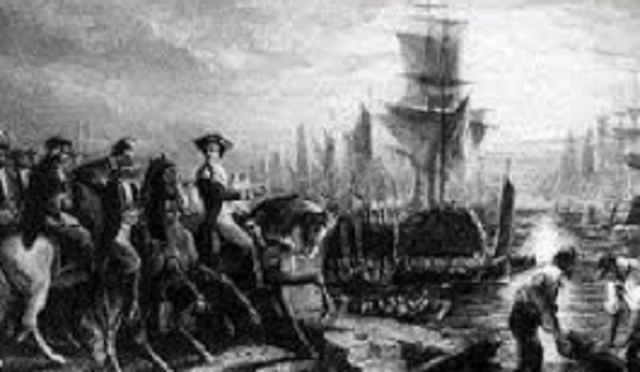 british evacuate boston