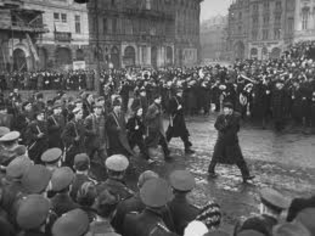 communist take over russie