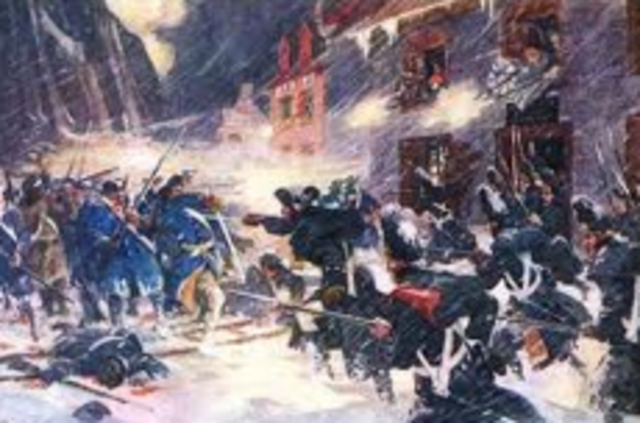the american defeat at quebec