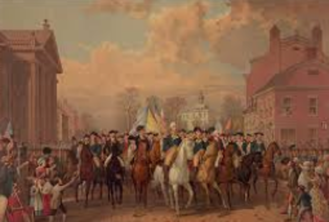 britsh occupy new york citty