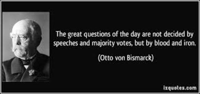 Blood and Iron speech