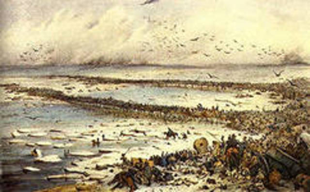 14-16 ноября переправа французов через р. Березину