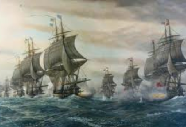 french and britsh battle in chesapeake buy