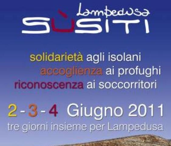 Manifestazione "Lampedusa Sùsiti" @Cala Pisana - Lampedusa