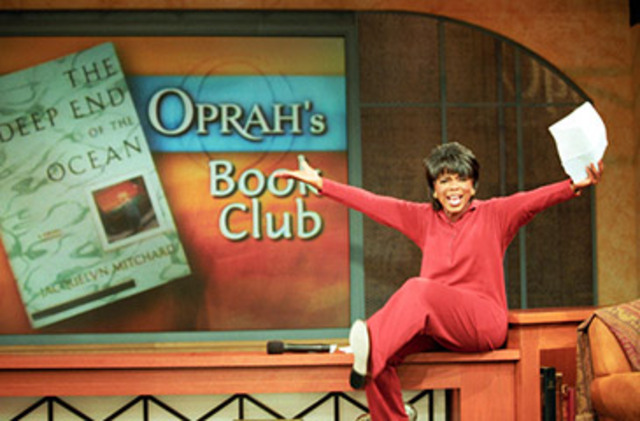 Oprah's Book Club is launched, The Deep End of the Ocean first selection