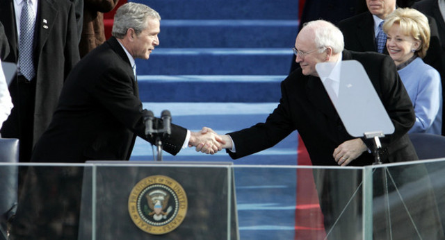 Bush begins second term