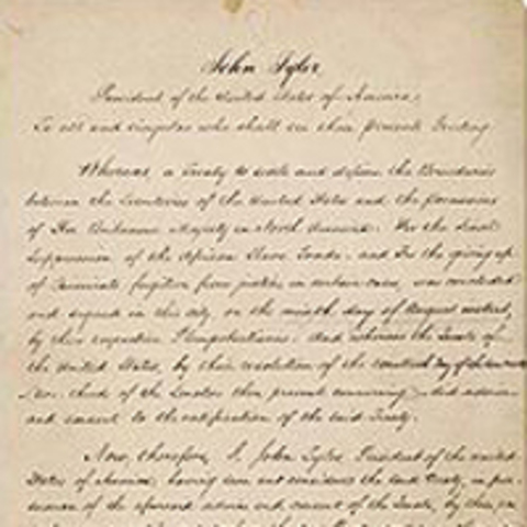 Webster-Ashburton Treaty