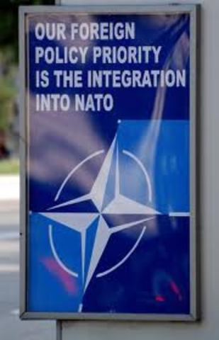 Georgia is accepted into NATO