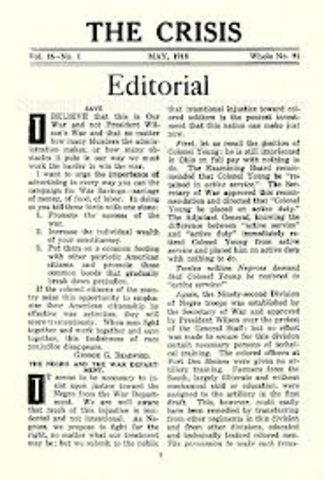 Jessie Redmon Fauset began writing for crisis magazine