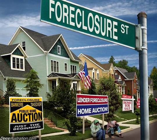 People Become Homeless When Their House is Foreclosed