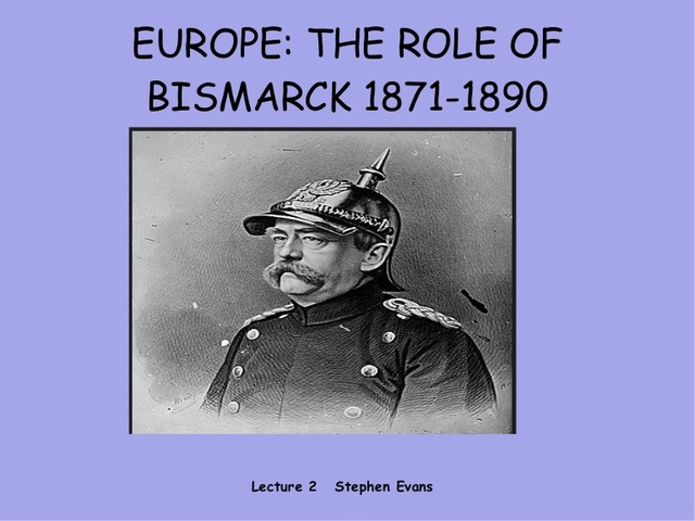 Bismarck resigns