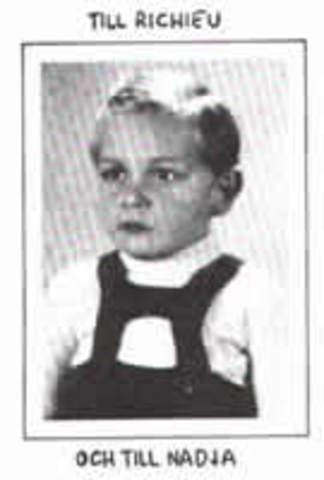 Vladek and Anja's fist son ichieu is born