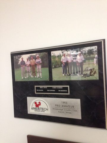 James plays in the 1993 Ameritech Senior Open Pro-Am