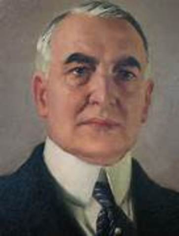 warren harding