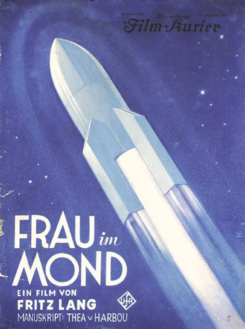 Frau im Mond