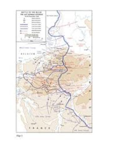 Battle of the Bulge – last offensive of German Forces