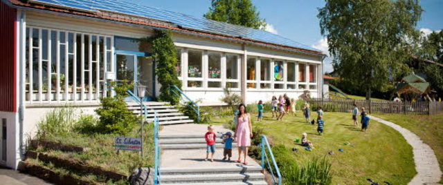 J'ai commencé à visiter le jardin d'enfants