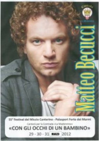 55o Festival del Miccio Canterino @Palasport - Forte dei Marmi