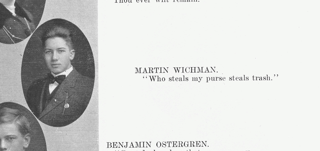 Martin Wichman: The First Johnson High Player to Talks Trash.
