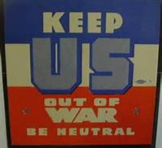 Neutrality Acts passed by US Congress