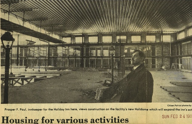 $1.5 million construction project taking shape at Holiday Inn