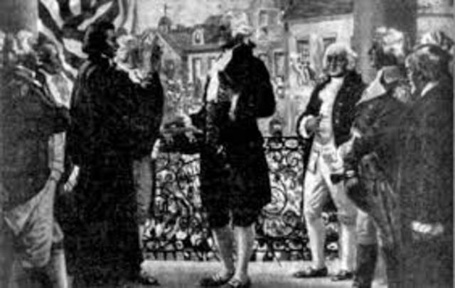 Washington Takes Office