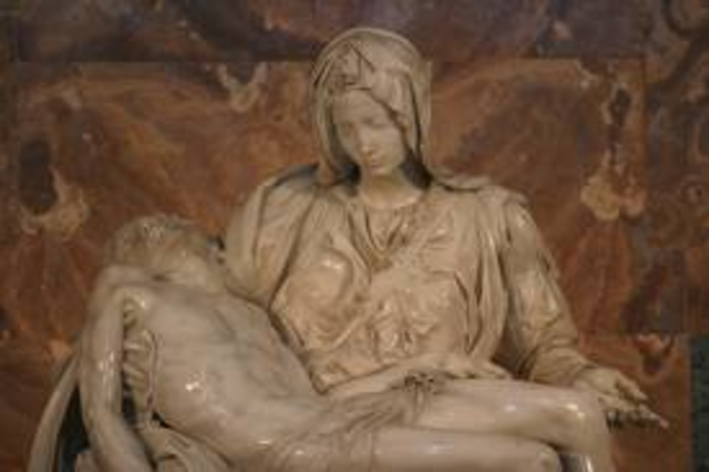 Sculpting The Pieta